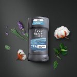 Dove Men+Care Antiperspirant Deodorant Stick Clean Comfort 4 Count 72-Hour Sweat & Odor Protection Antiperspirant for Men With 1/4 Moisturizing Cream 2.7 oz - Image 5